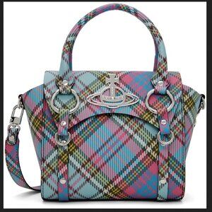 Vivienne Westwood Small Betty Handbag Tartan plaid multicolor